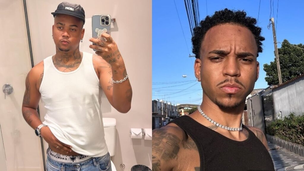 Imagem dos rappers Major RD e Kyan