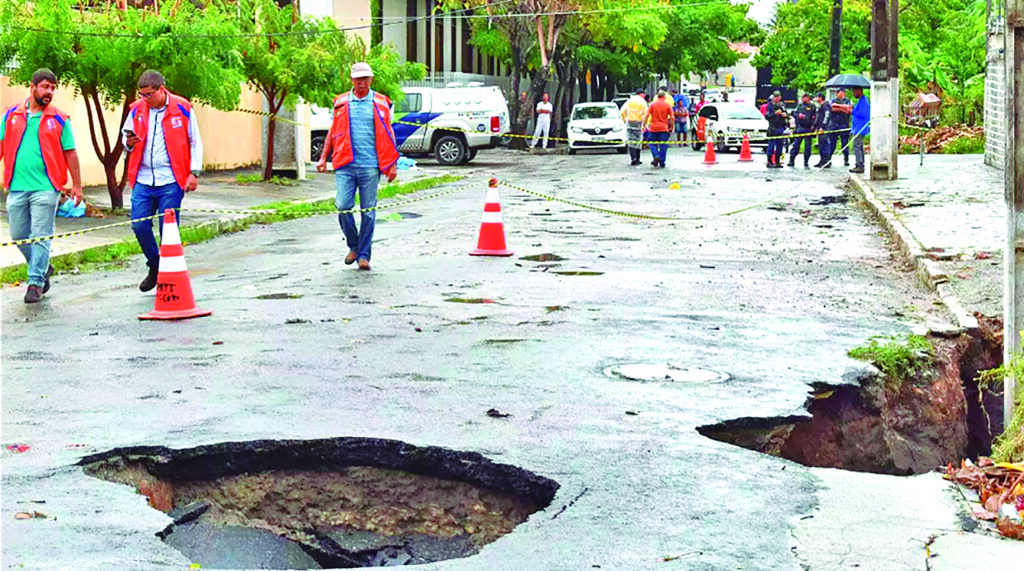 Afundamento de solo e tremores foram registrados - Foto: Marco Antônio/Secom Maceió