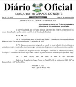 Diário Oficial do Estado