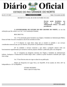 Diário Oficial do Estado