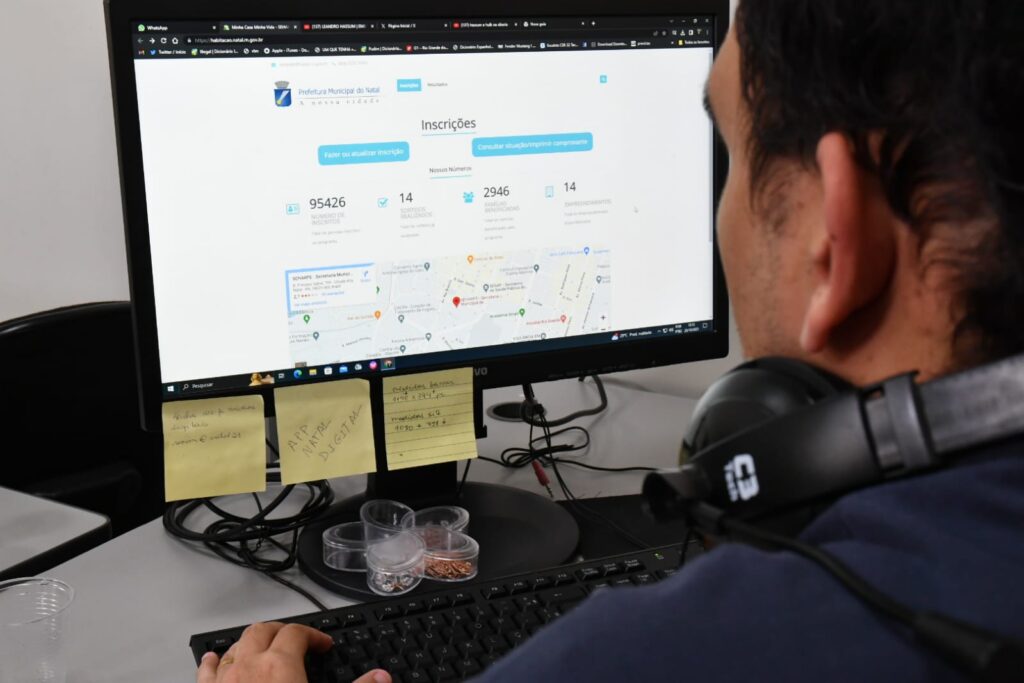 Cadastro dos interessados em participar de sorteios é feito online; quem tiver dificuldades pode procurar a Seharpe