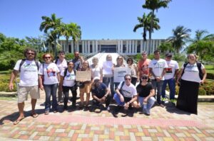 Após o Idema, os manifestantes foram em direção à governadoria / Foto: divulgação