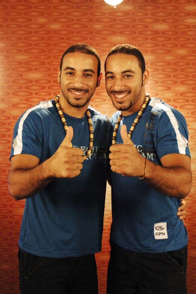 Os gêmeos Djair e Djairo, que estiveram no "BBB 6" — Foto: Rede Globo/Divulgação
