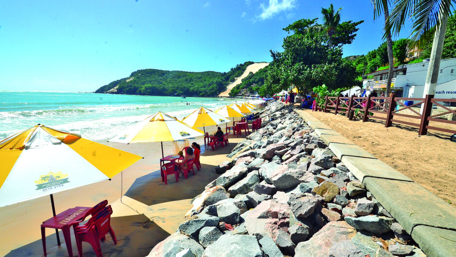 Praia de Ponta Negra, Natal/RN. Foto: José Aldenir / AGORA RN